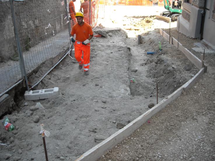 Lavori di scavo 1